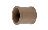 Luva Soldável 85 Mm 3 Polegadas Pvc Marrom Agua Fria