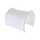 Luva tapa furo para esgoto 75mm branco estrela