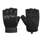 Luva Tática Meio Dedo Para Proteção Combate Táticos Ciclismo Ciclista Motocicleta Motoqueiro Motoboy