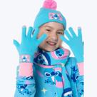 Luva teen stitch azul puket'