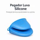 Luva Térmica de Silicone Pegador Antiderrapante Proteção para Panelas e Travessas