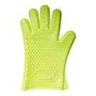 Luva Térmica Em Silicone Para Cozinha Churrasqueira VERDE