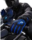 Luva Térmica Motoqueiro Impermeável Touch Screen Motoboy Preto E Vermelho