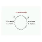 LUVA TRASEIRA CAMBIO para MB 1318 1418 1620 1720 ATEGO 1418