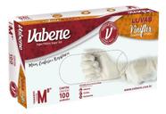 Luva Vabene Viniflex Descartável/Prática Tamanho M Cx C/100