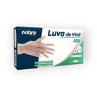 Luva vinil s/po protecao contra agentes quimicos "P" c/100unid - Nobre Luva vinil s/po protecao contra agentes quimicos "P" c/100unid - Nobre