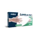 Luva vinil sem po *G* - Protecao contra agentes quimicos c/100unid - Nobre