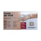 Luva vinil sem talco m descarpack