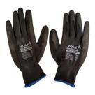 Luva Volk Nylon Pu Preta Ca 30916 Tamanho G
