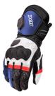 Luva X11 Racer 2 Esportivo Azul Vermelho Couro Proteção Luva X11 Racer 2 Esportivo Azul Vermelho Couro Proteção