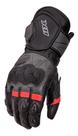 Luva X11 Racer 2 Esportivo Preto Cinza Couro Proteção