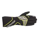 Luvas Alpinestars Tech-1 Race V2 - Preta/Amarela Fluo - Tamanho L Luvas Alpinestars Tech-1 Race V2 - Preta/Amarela Fluo - Tamanho L