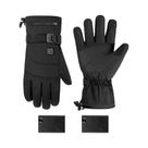 Luvas aquecidas da motocicleta, impermeáveis, recarregável, aquecimento, térmico, morno, inverno