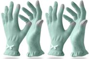 Luvas de algodão Evridwear Beauty para SPA, eczema, mãos secas