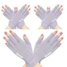 Luvas de algodão GSAFEME para mãos secas, eczema, roxas, L/XL, 3 pares