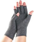 Luvas de bambu premium para artrite cinza tamanho S