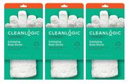 Luvas de banho Cleanlogic Exfoliating 2 unidades