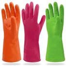 Luvas de borracha Cleanbear sintéticas de tamanho médio, 3 pares Luvas de borracha Cleanbear sintéticas de tamanho médio, 3 pares