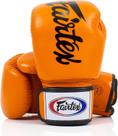 Luvas de Boxe Fairtex BGV19 Deluxe - Ajustável, Laranja, 16 Onças