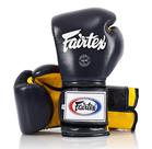 Luvas de boxe Fairtex BGV9 Heavy Hitter Mexican 16 oz azul/amarelo