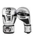 Luvas de boxe Venum Elite Silver Black 12oz