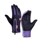 Luvas De Ciclismo De Inverno Com Dedos Completos, Tela Sensível Ao Toque, À Prova De Vento,