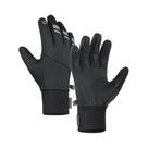Luvas De Ciclismo Masculinas Impermeáveis Para Inverno, Pretas, Quentes, Com Tela Sensível Ao Toque,