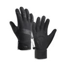 Luvas De Ciclismo Masculinas Impermeáveis Para Inverno, Pretas, Quentes, Com Tela Sensível Ao Toque,