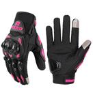 Luvas De Ciclismo Rosa Para Mulheres, Verão, Touchscreen, Malha Respirável, Resistentes Ao Desgaste,