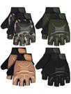 Luvas de ciclismo SATINIOR para crianças de meio dedo antiderrapantes x4 Luvas de ciclismo SATINIOR para crianças de meio dedo antiderrapantes x4