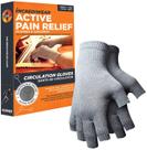 Luvas de circulação Incrediwear Fingerless Arthritis Grey Large
