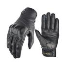 Luvas De Couro Genuíno Retrô Masculinas Para Motocicleta, Respiráveis Para O Verão, Acessórios De Luvas De Couro Genuíno Retrô Masculinas Para Motocicleta, Respiráveis Para O Verão, Acessórios De