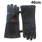 Luvas de couro resistentes ao calor extremo e ao fogo Kevlar Stitch