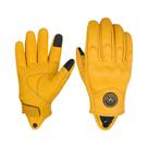 Luvas De Couro Vintage Retrô Para Motocicleta Com Tela Sensível Ao Toque, Inverno, Moto, Ciclismo,