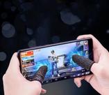 luvas de dedo gamer para jogos de celular par