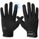 Luvas de equitação Peicees Professional Equestrian Black