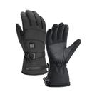 Luvas De Esqui Aquecidas Para Inverno, Impermeáveis, Antiderrapantes, Com Tela Sensível Ao Toque E