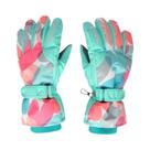 Luvas De Esqui Impermeáveis Para Crianças, Aquecidas E À Prova De Vento, Luvas Para Meninas E