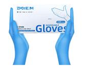Luvas de exame de nitrilo ZMDREAM Blue Size M-XL 200/Box 4mil