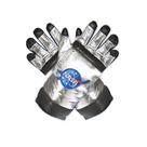 Luvas de fantasia UNDERWRAPS Astronaut Silver, tamanho adulto