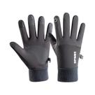 Luvas De Fleece À Prova d'Água E Vento Com Tela Sensível Ao Toque Para Ciclismo, Corrida,