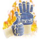 Luvas de forno BLUESTEER, resistentes ao calor, 540C, silicone, pacote com 2