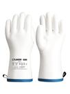 Luvas de forno LANON de silicone líquido resistentes ao calor brancas L