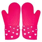 Luvas de Forno Paris Hilton Resistentes ao Calor - Porta-Panelas Rosa