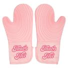 Luvas de Forno Paris Hilton - Rosa Quente e Resistente ao Calor