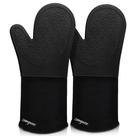 Luvas de forno sungwoo de silicone extra longas resistentes ao calor 500F