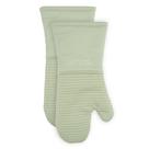 Luvas de forno totalmente revestidas de silicone resistentes ao calor, 500C, pacote com 2 unidades
