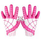 Luvas de futebol AIGEVTURE Youth Kids Unmatched Grip Hot Pink