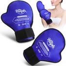 Luvas de gelo Hilph Hand para alívio da dor, pacote com 2