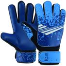 Luvas de goleiro EFAH SPORTS para crianças e meninos, tamanho 4, azuis